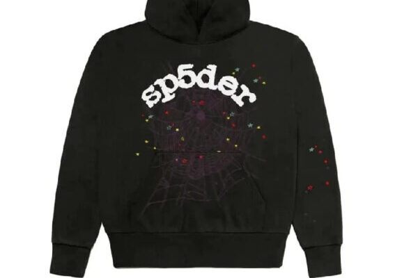 Black Sp5der Worldwide Hoodie