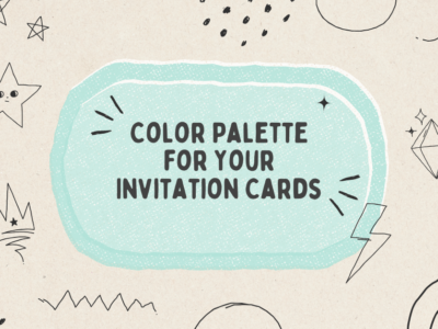 Color Palette for Your Invitation Cards