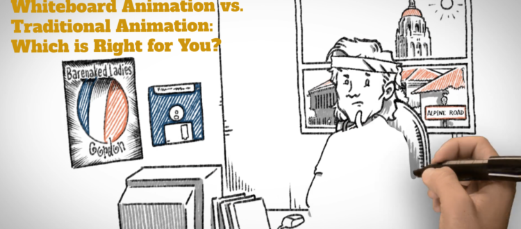 Whiteboard Animation vs. Traditional Animation